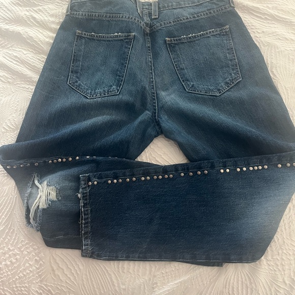 Current/Elliott Riveted Jeans Sz30 - Picture 2 of 5
